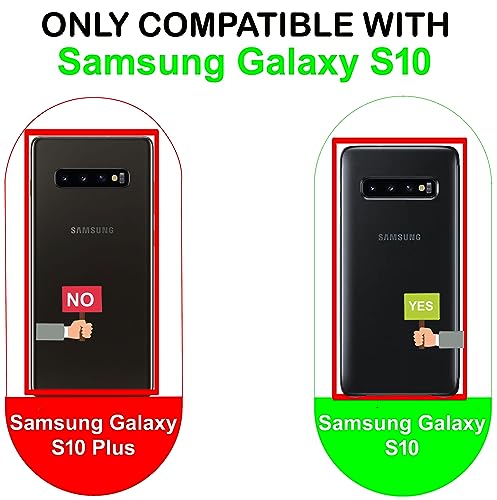 Image of A rtistque Liquid TPU Silicone Matte Shockproof Flexible with Camera Protection Soft Back Cover Case for Samsung S10 - Purple