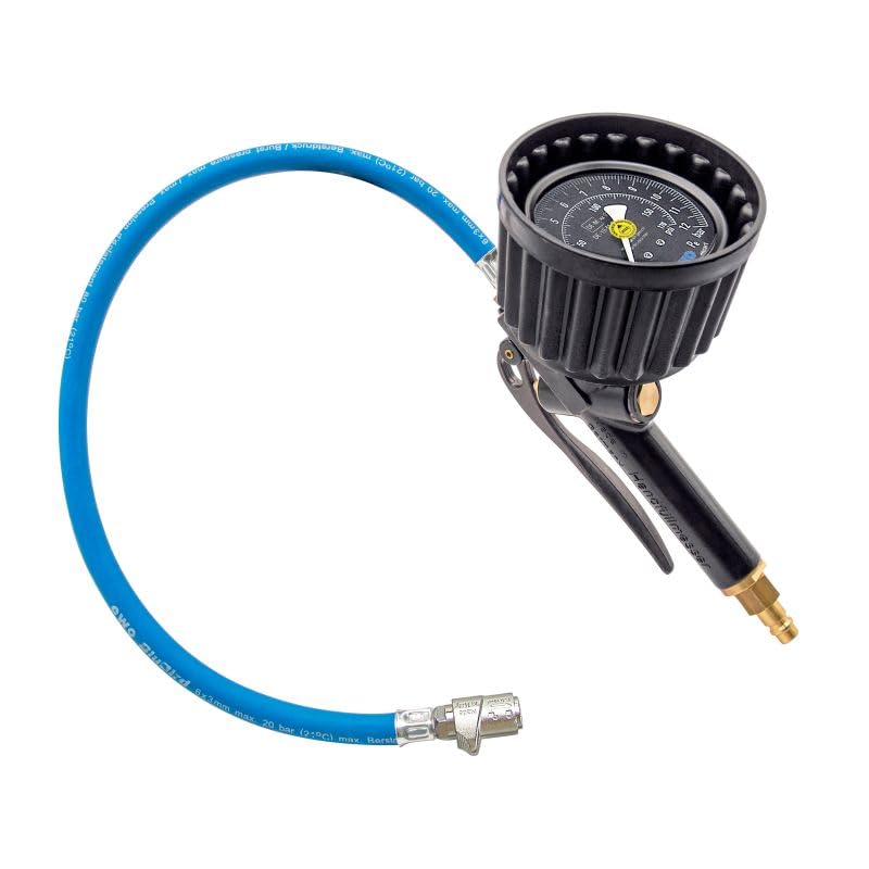 Handreifenfüllmesser euroair geeicht,m.Quick-Stecker DN 7,2 EWO