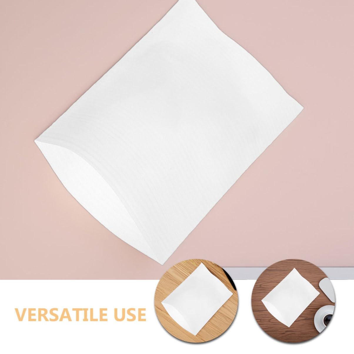 Bolsas de Espuma Epe de Color Claro para Embalaje Reutilizables y Resistentes al Desgarro, 100 Piezas para Proteger Cristalería en Mudanzas y Transporte