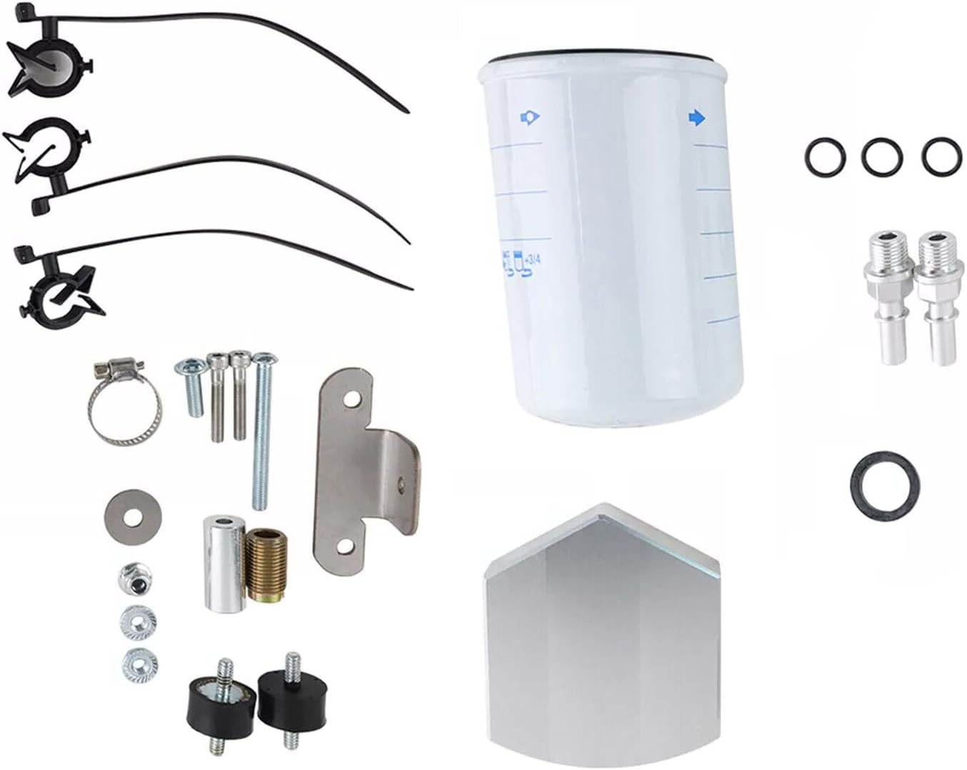 CP4 Bypass Kit for Ford F-250 F-350 F-450 F-550 6.7L Powerstroke Diesel 2011+, Fuel Injector & Rail Protection Kit, Quick Connect Fuel Line Disaster Prevention System US