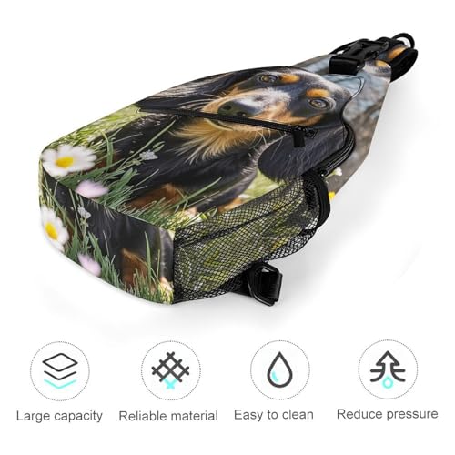 Bolso cruzado casual deportivo para viajes y senderismo miniatura 5