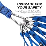 Heavy Resistance Bands for Working Out, NITEEN Resistance Bands with Handles Weight Exercise Bands for Men Women, Workout Bands with Door Anchor and Ankle Straps Strength Training Equipment - Image 4