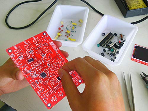 kuman DSO 138 DIY Oscilloscope Kit Opening Source 2.4" TFT 1MSPS Digital Oscilloscope Kit with DIY Parts & Probe, Handheld Pocket Sized 13803K, SMD pre-soldered - Thumbnail 2