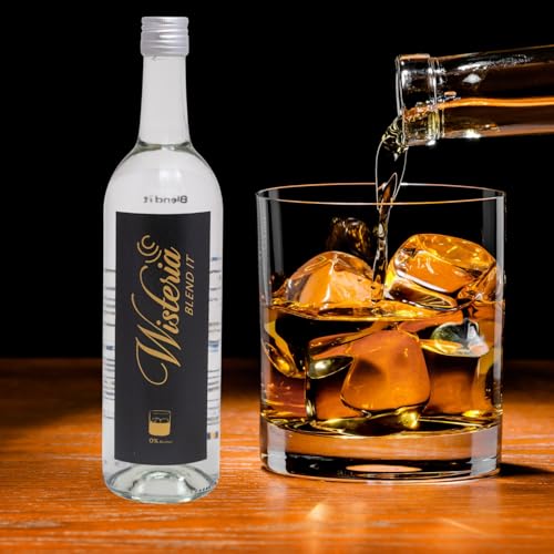 Image of WISTERIA Waters Premium Glass Bottled Mineral Water 750ml, pH-Balanced, Water 0% Alcohol Chemical-Free, Natural Spring Taste, Mineral-Infused Hydration, Glass Bottle - Pack of 6