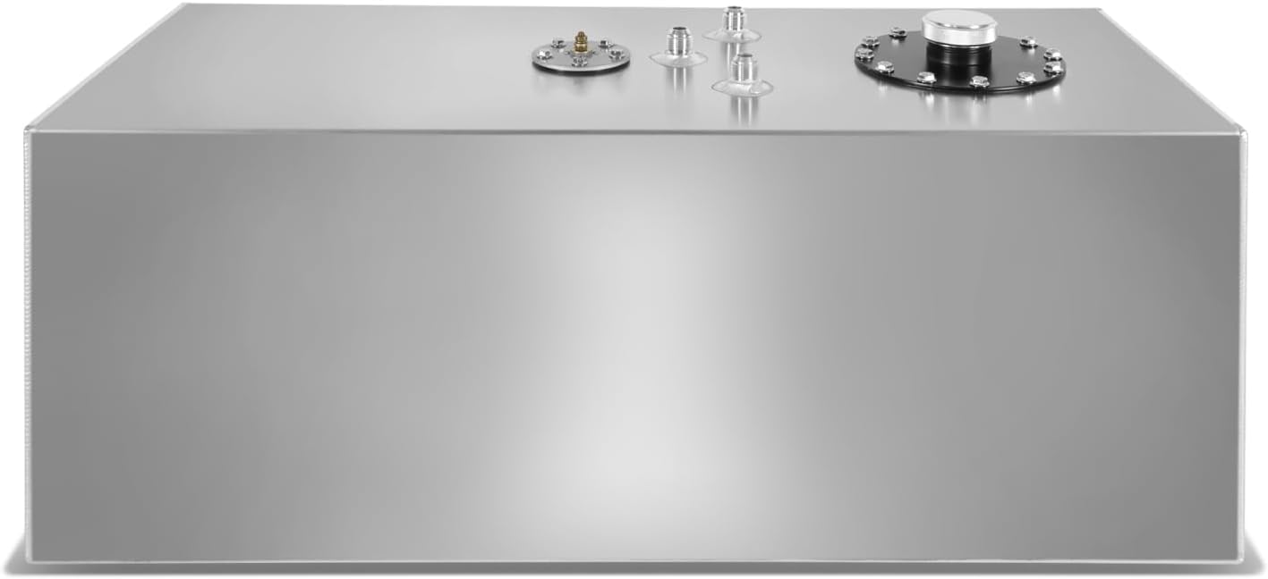 DNA MOTORING Aluminum Top-Feed Fuel Cell Gas Tank ALU-FT-RE-21G