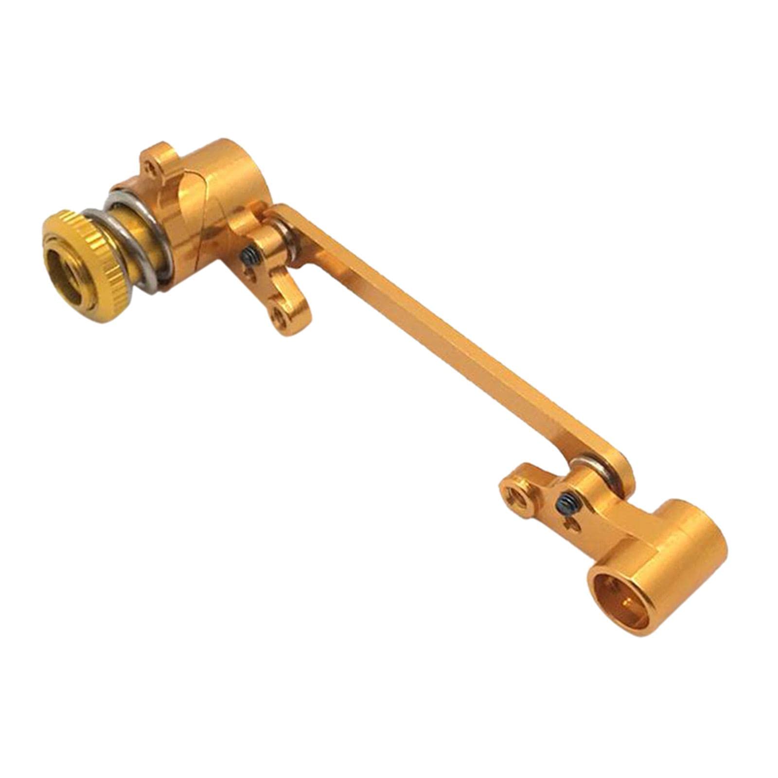 Juego de 5 piezas de montaje de dirección para WLtoys 144001 124018 124019 dorado, 1:14