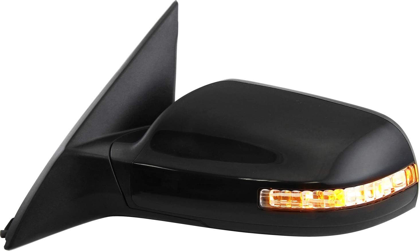 Kool Vue Driver Side Power Heated Mirror for Nissan Altima 2007-2012 With Signal Light Paintable Sedan