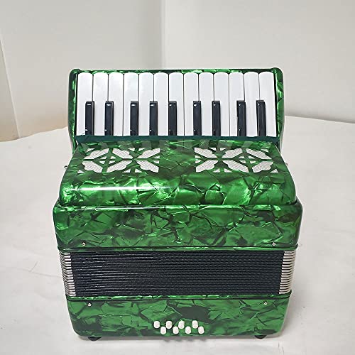 QYYYUNDING Accordeon, Hoogwaardige Professionele beginners Studenten Volwassenen Accordeon met schouderriem Handschoenen… - Image 5