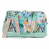 Milk&Moo - Bolso Maternidad Carro Bebé | Bolso Térmico Hospital para Pañales, Biberones y Accesorios Infantiles | Color Verde - 42 x 32 x 20 cm