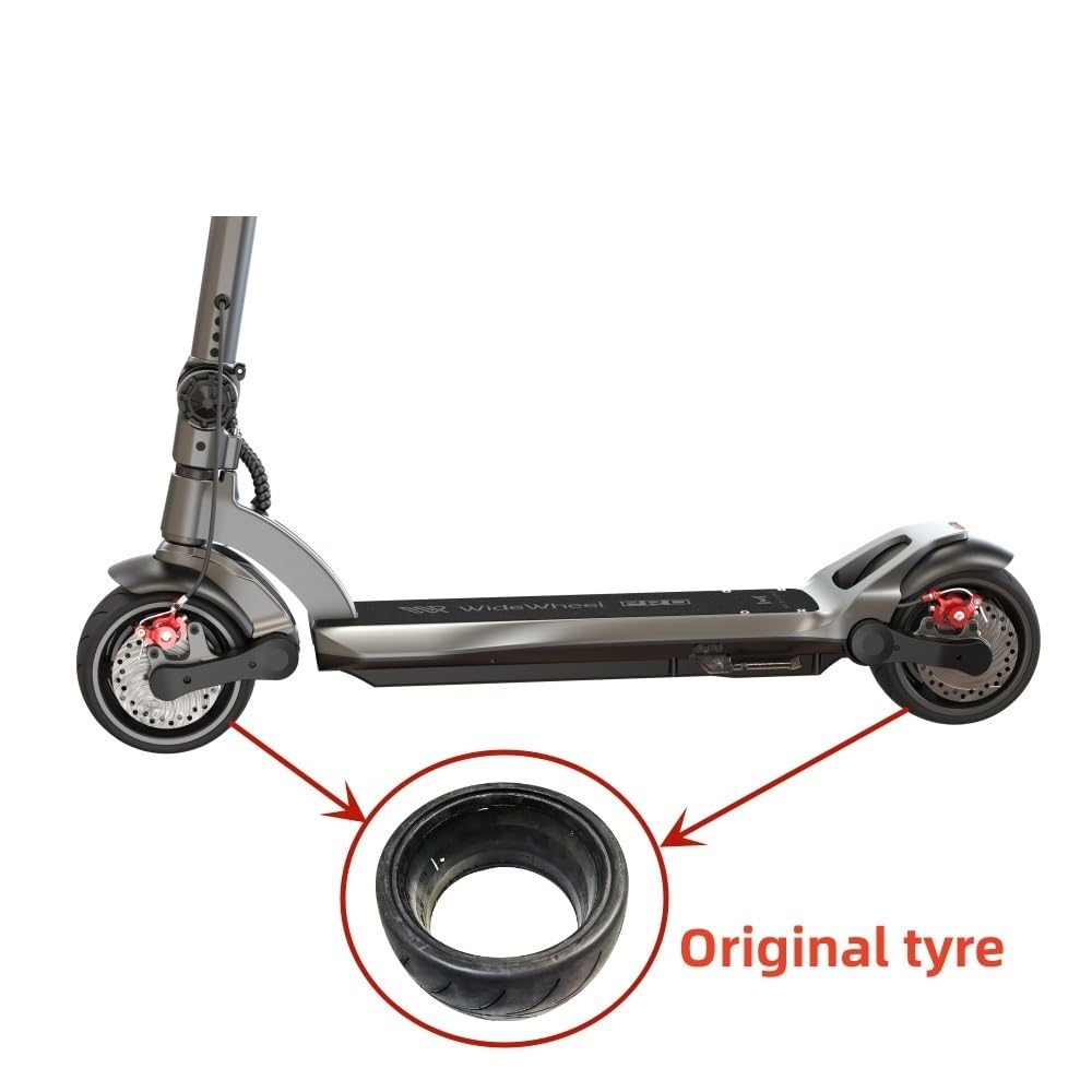 Ruota Monopattino Elettrico La gomma esterna parte la ruota larga Smart Scooter elettrico Accessori for pneumatici da 8 pollici for