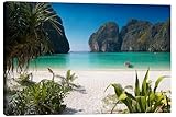 Posterlounge Plage blanche en Tha&iuml;lande Tableau sur toile de Mayday74 60 x 40 cm...