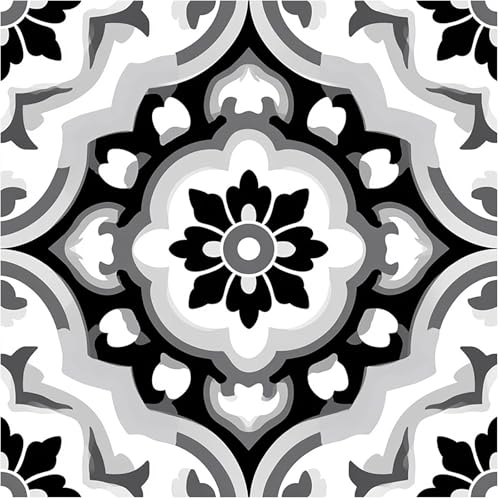 Image of Nuxovilar Peel and Stick Vinyl Floor Tiles, 12x12 Inch