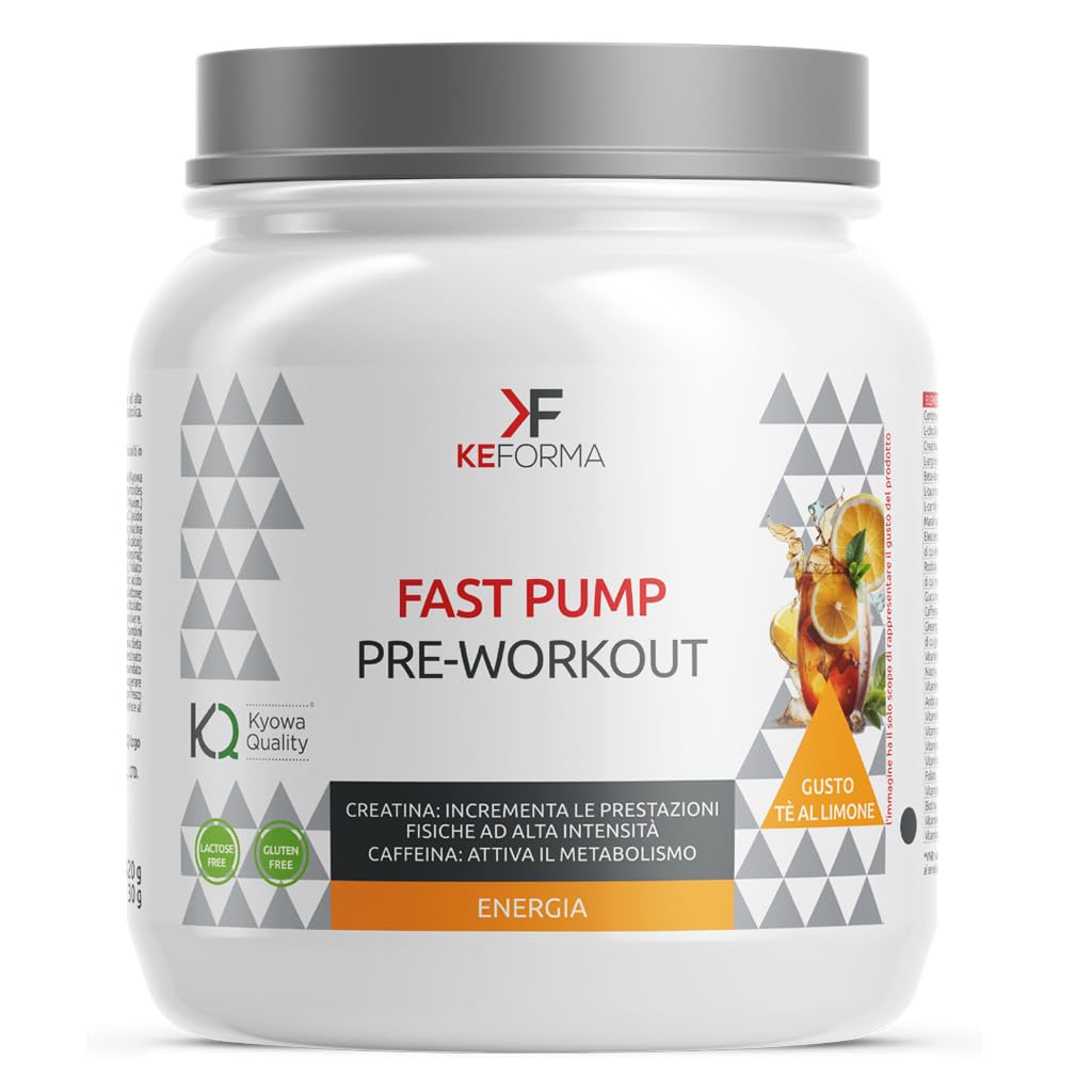Ke Forma Keforma FAST PUMP PRE-Workout 420 GR Tè Al Limone