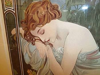 【限定300部・未使用品】ミュシャ『夜のやすらぎ』・絵画・版画・シルクスクリーン Amazon.co.jp: 新額アルフォンスミュシャ 「夜の安らぎ」 財団