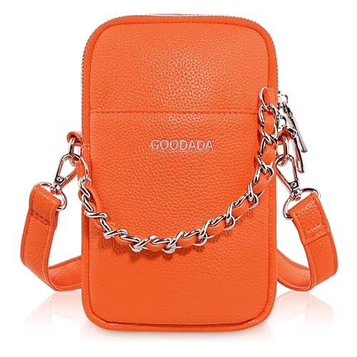 Small Mobile Phone Crossbody Wallet With Adjustable Shoulder Strap Lightweight Anti-theft Zip Pocket