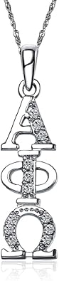 Alpha Phi Omega Necklace with a 18" Silver Chain APO-P001