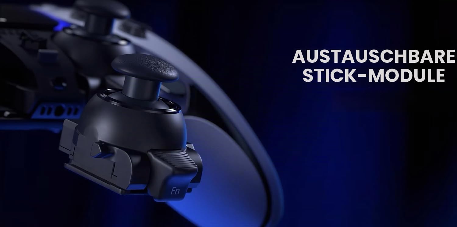 Stick-Modul-Ersatz für PS5 DualSense Edge Controller, 2er-Pack, einfacher Joystick-Ersatz, kompatibel mit PlayStation Dual Sense Edge Stick-Modul, um Drift zu lösen und Pro-Level-Genauigkeit