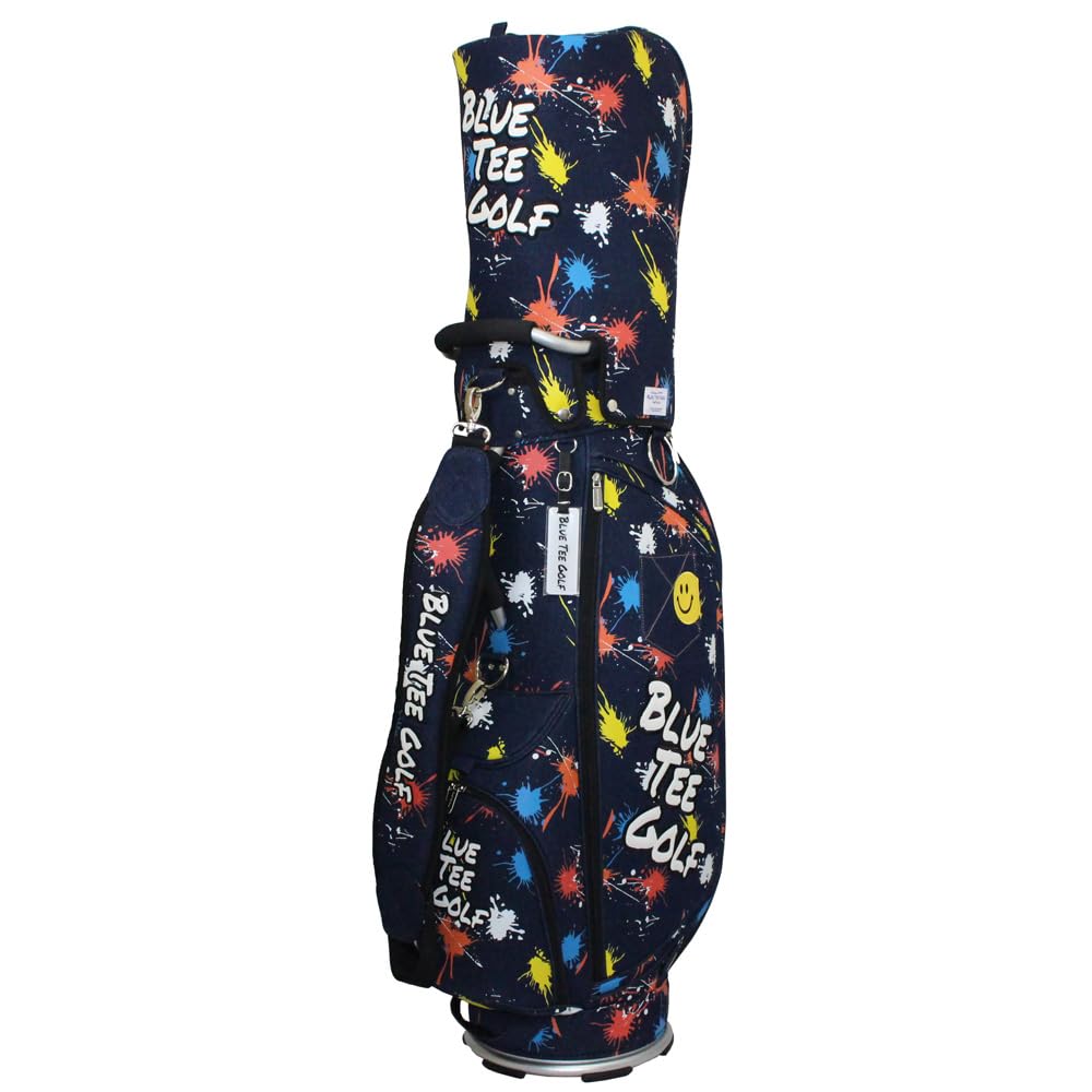 Amazon | ブルーティーゴルフ デニムペイント キャディーバッグ CB-027