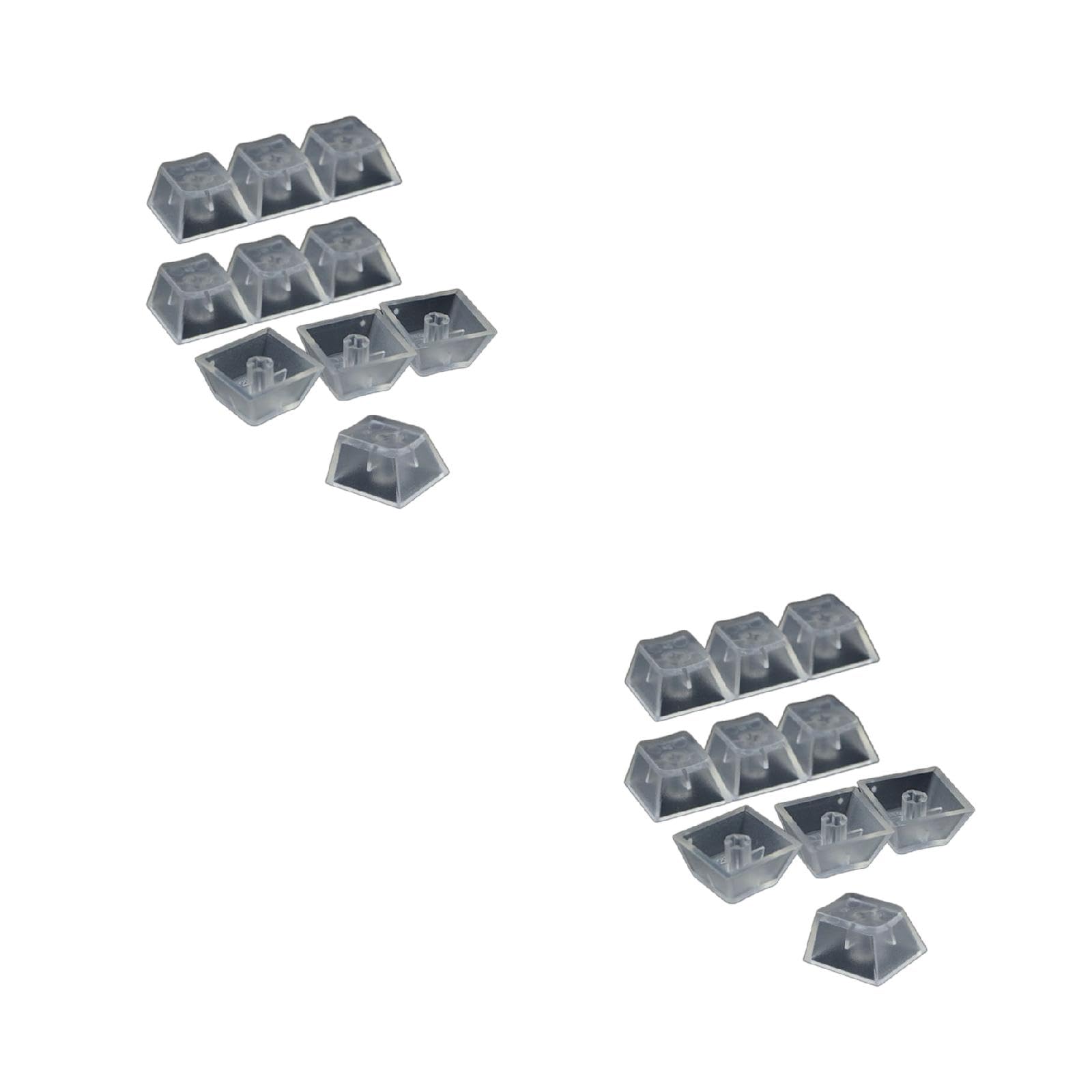 10 Pcs Transparent ABS Keycaps Mechanical Keyboard Keycaps Matte Backlit Keycaps For Cherry Switch Mechanical Keyboard Dies For Card Making On Clearance
