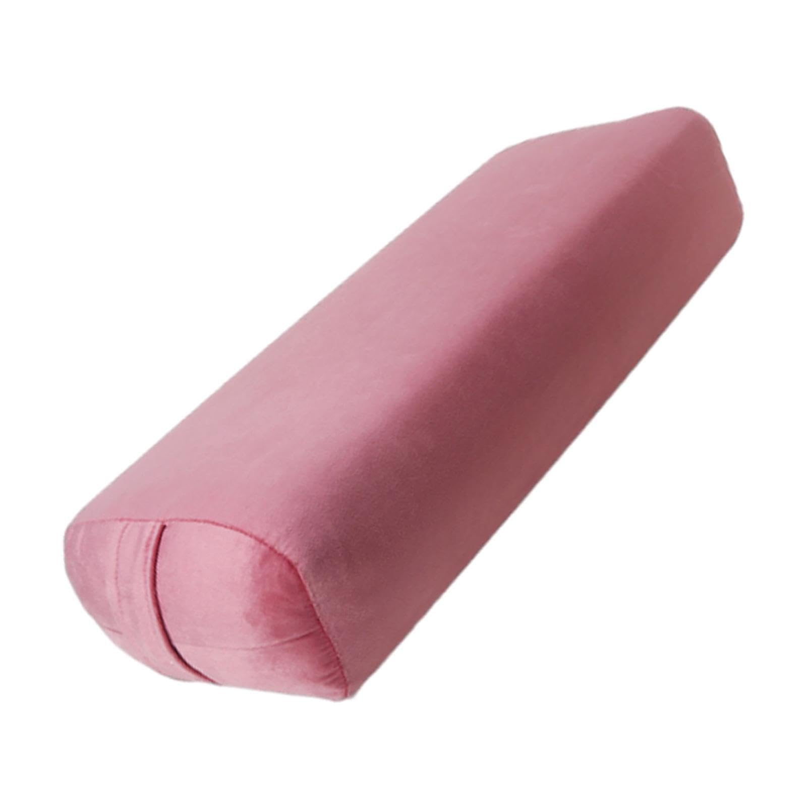 Cómoda Almohada de Yoga con Soporte para práctica de Yoga restaurativa, Funda extraíble y Esponja Suave de Apoyo, cojín de meditación con Esponja, Accesorios para