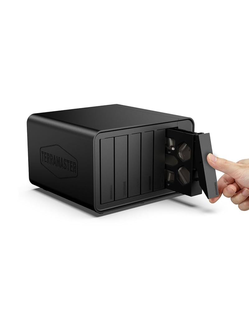 TERRAMASTER テラマスター　6-Bay Hybrid NAS TERRAMASTER F6-424 NAS Storage 6Bay - N95 Quad-Core CPU, 8GB