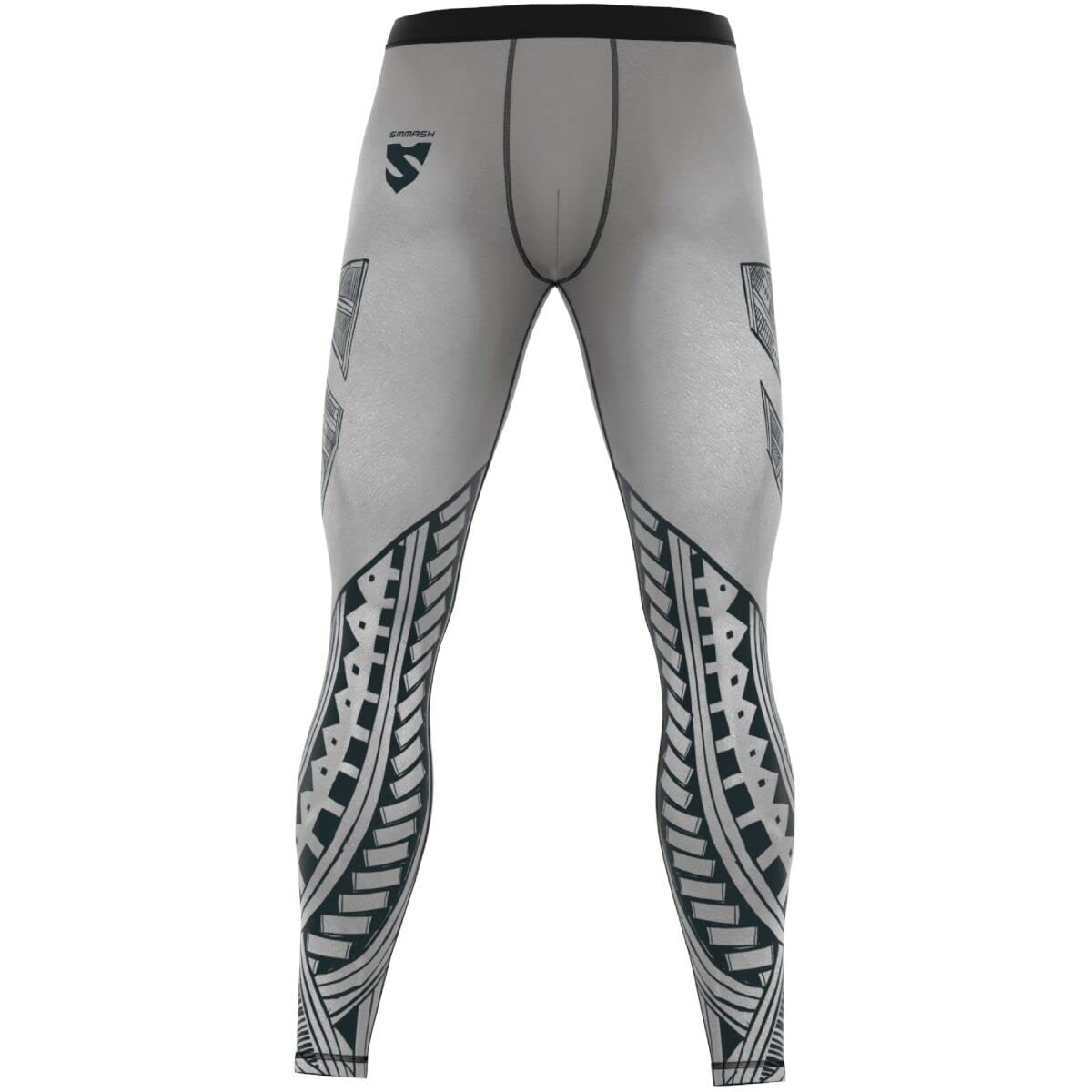 SMMASH Pantaloni A Compressione Pantaloni da Corsa da Uomo Pantaloni Lunghi Funzionali Leggings Leggings Sportivi da Uomo Tecnologia Seconda Pelle Traspirante
