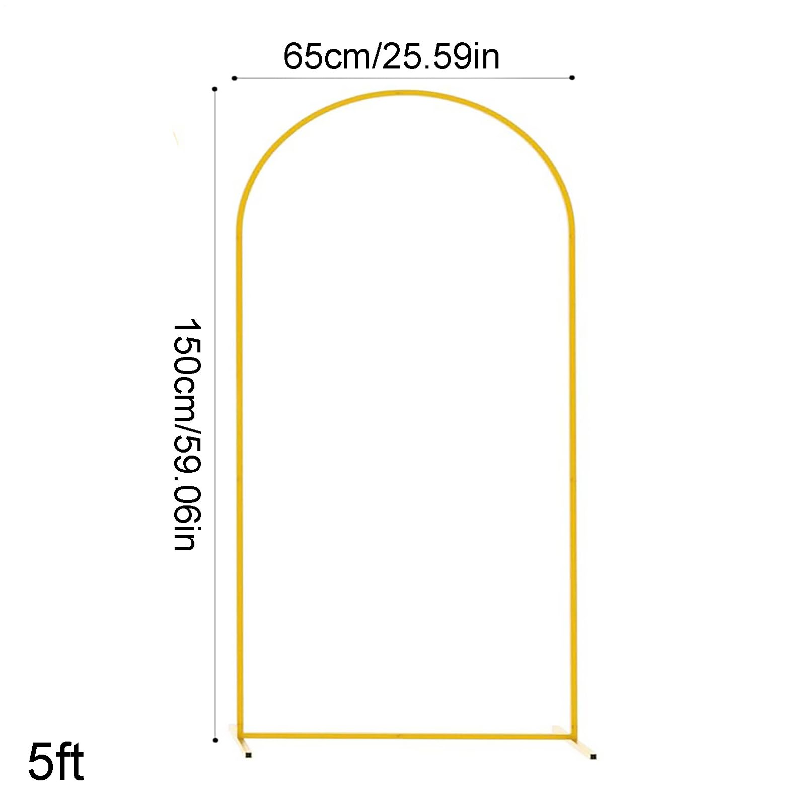 Soporte para Metálico Decorativo Estructura Resistente para Bodas Y Eventos con Base Estable Marco De Fondo Globos Flores Y Luces En Hierro Artístico Graduaciones Fiestas Infantiles