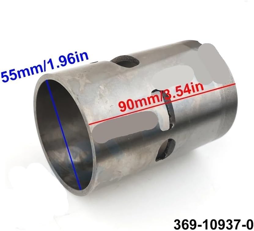 Cylinder Liner Sleeve Fit for 5HP Outboard Engine 369-10937-0
