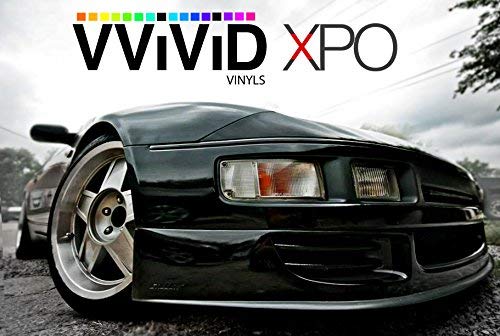 image for Black High Gloss Realistic Paint-Like Microfinish Vinyl Wrap Roll with