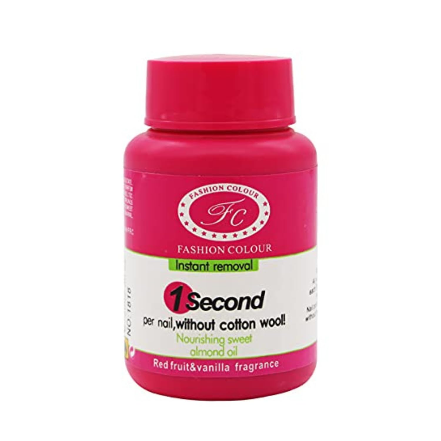 Fashion Colour Nail Polish Remover Dip and Twist | Vitamin E, Olive Oil, Aloe Vera | Nourishing Formula | Gentle Nail Polish Remover | Nourishes, Moisturises, Protects Nails & Cuticles | Easy-to-use & Carry | Dip, Twist & Erase (75ml)