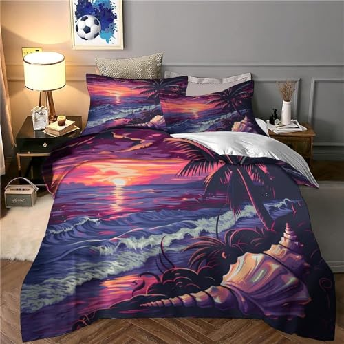 Parure de lit coucher du soleil pour une chambre d'ado évasion - 6