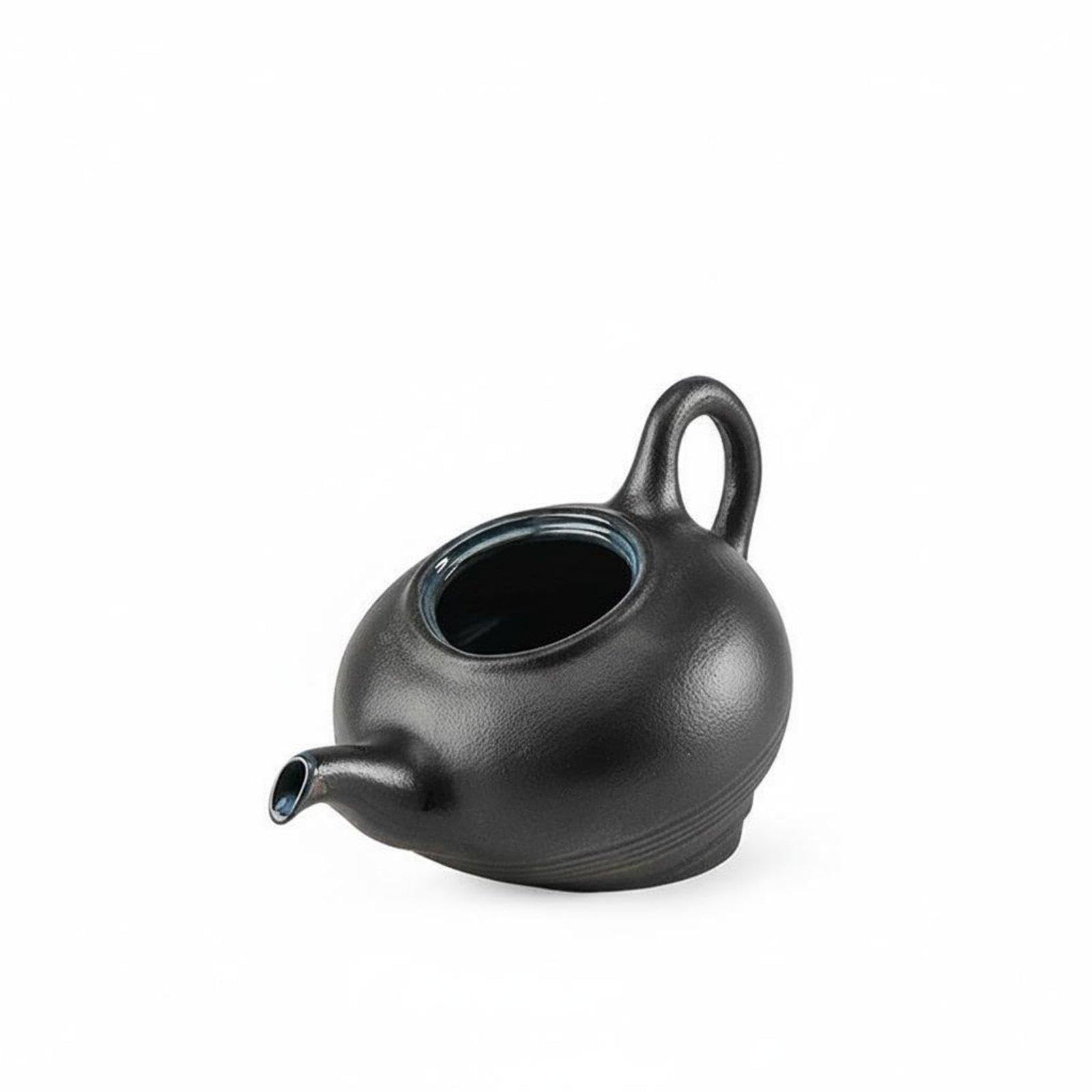 Fortunate Cat Water Feature Good Luck Ceramic Water Water Feature Opening Gift Indoor Water Feature for Cashier Counter, Store, Entryway S Teapot Black|Home & Garden| Lamps Lighting & Cei-image-34