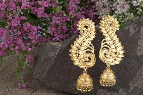 Image of JFL - Jewellery for Less Gold Plated Copper Earrings For Women