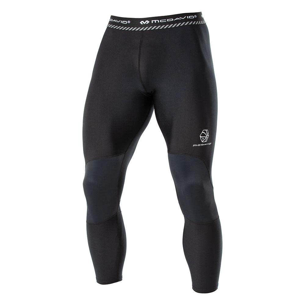 McDavid Spodnie kompresyjne rajstopy. Długość ¾ z podparciem kolana. Legginsy Baselayer. Koszykówka