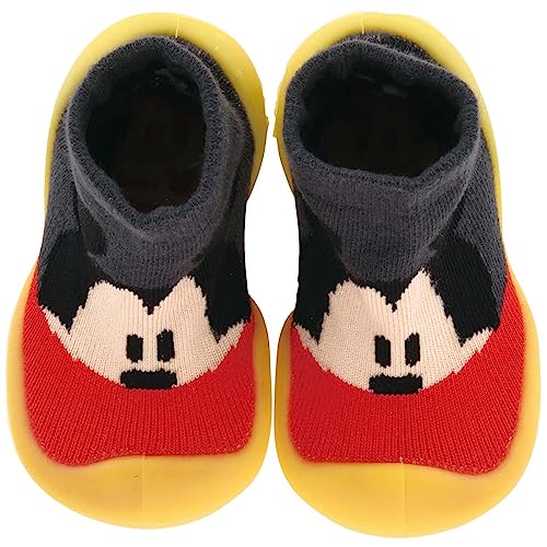 Skater-BSSHL1-A-Sock-Shoes-XS-44-inches-113-cm-Outdoor-Indoor-Baby-Shoes-Disney-Mickey-Mouse
