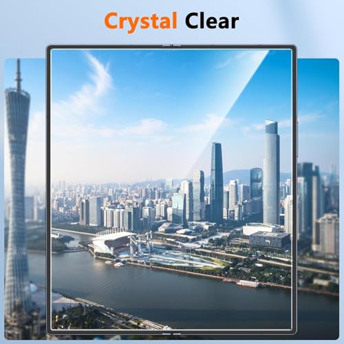 Image of Premium Tempered Glass Screen Protector Guard For Samsung Z Fold7 5G (8 Inch, Pack of 1) | Edge to Edge Coverage With Easy to installation kit