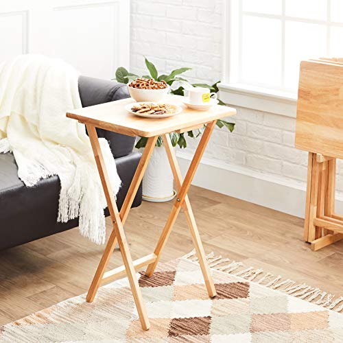 "Amazon Basics TV Tray Tables (Set of 4)" - Image 5