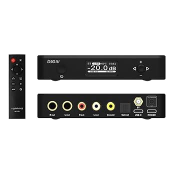 アンプ TOPPING D50 USB-DAC Amazon.com: TOPPING D50 III 2*ES9039Q2M DAC, USB/BT5.1