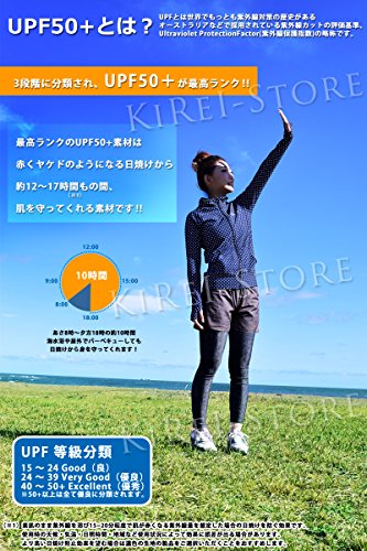 KIREI BEACH (キレイビーチ) 黒無地 スイムトレンカ レディ