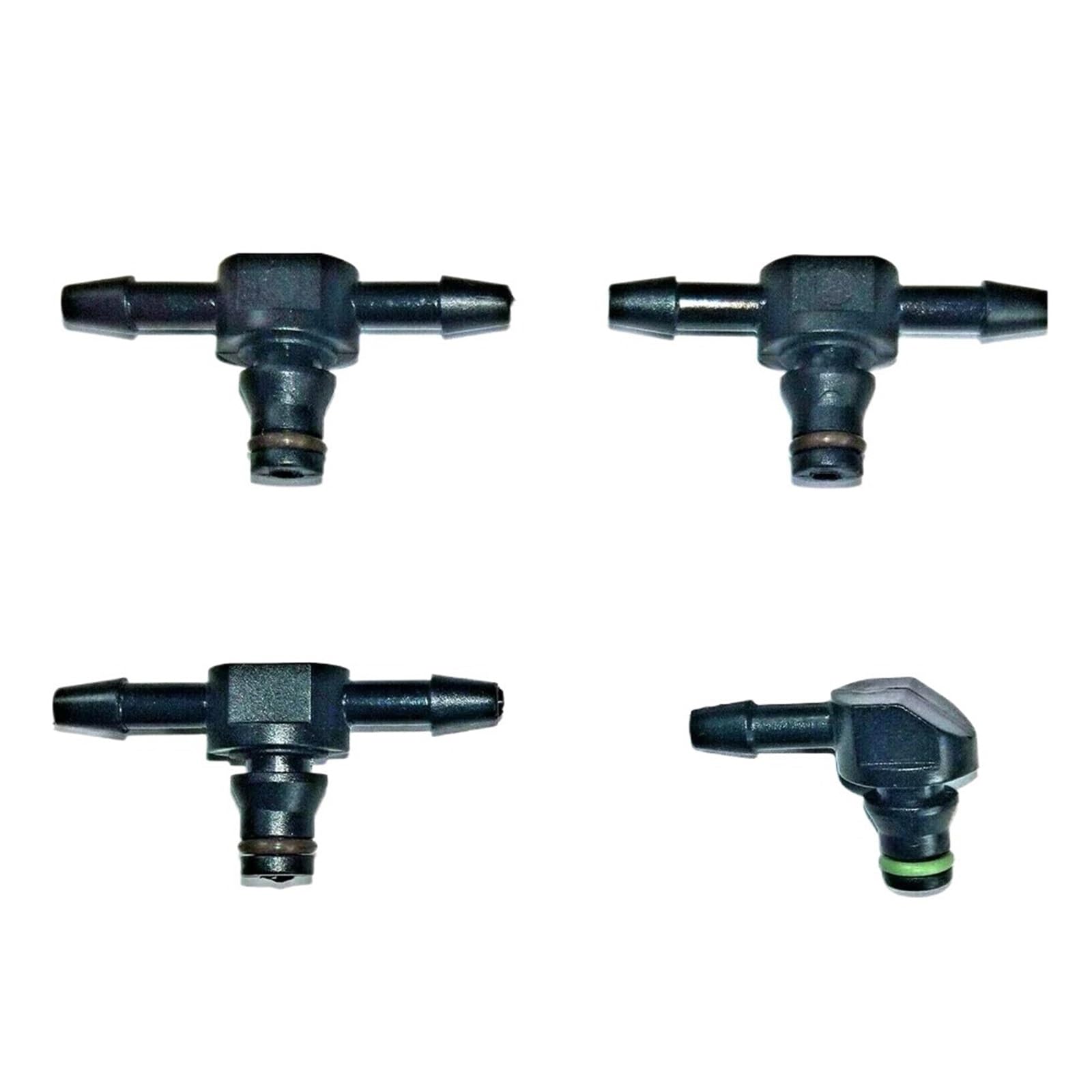 Atumy 3Xt 1XL Fuel Injector Nozzle Fit For Bosch 110 4Pcs Common Rail Diesel Fuel Injector Return Pipe Connector