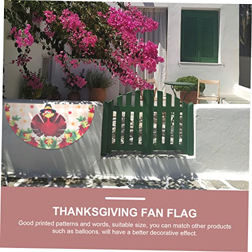 Drapeaux jardin Thanksgiving bannières extérieur accessoires automne