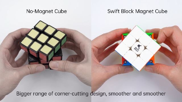 Amazon | Swift Block ガンキューブ 磁石あり スピードキューブ 3x3