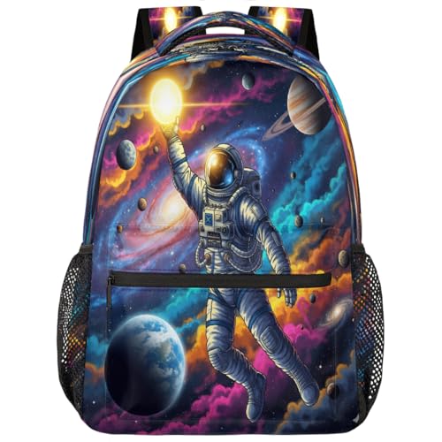 Mochila para laptop 15.6 ergonómica y ligera para escuela secundaria