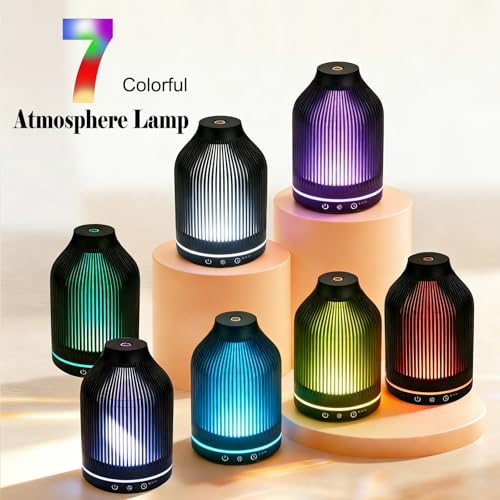 Difusor aromático eléctrico Diffuserlove 150ML con luz nocturna y temporizador miniatura 6