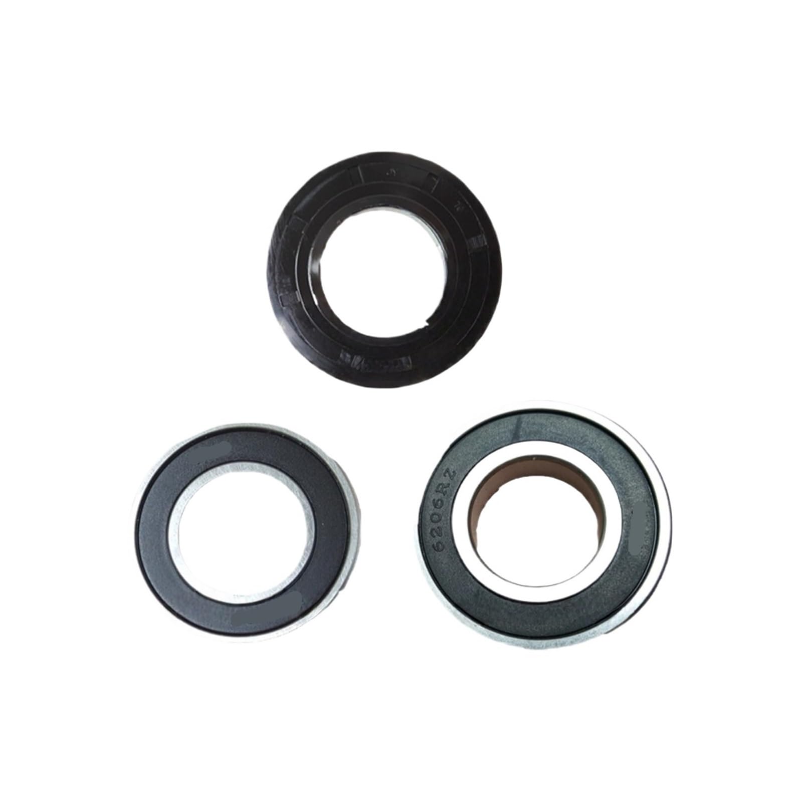 Roulement De Cuve De Rondelle, Compatible For Samsung, Roulement De Machine À Laver À Tambour Joint D'eau D25 D30 D35 6203RZ 6204RZ 6204 6205 6205RZ 6206RZ Pièces De Laveuse(D35 6205RZ 6206RZ)