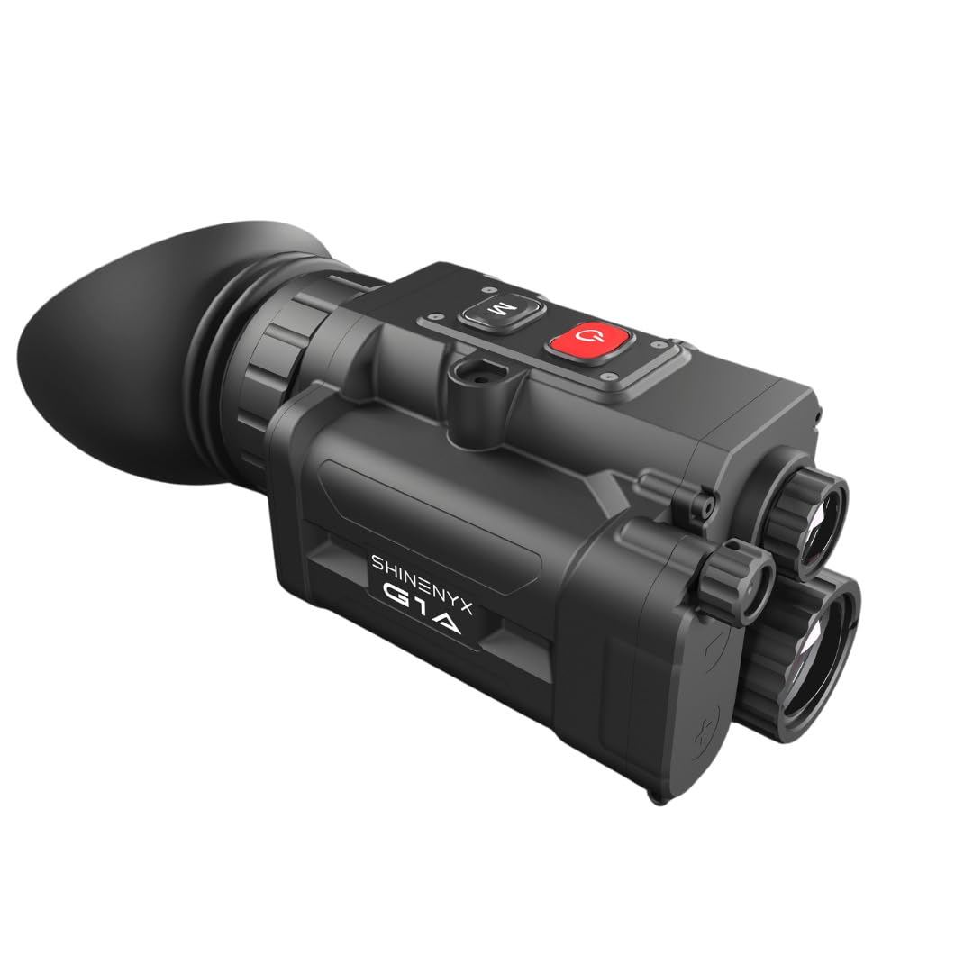 Shinenyx G1A Monocular Thermal and Night Vision Fusion with Real-Time Fused Image Technology (Black)
