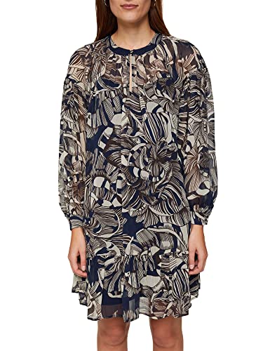 ESPRIT Collection 111E337 Vestito, Blu Navy, L