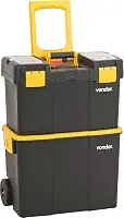 Vonder, Caixa Para Ferramentas, Plástica, Com Rodas, 46,0 Cm X 26,0 Cm X 62,5 Cm, Crv 0300.