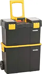Vonder, Caixa Para Ferramentas, Plástica, Com Rodas, 46,0 Cm X 26,0 Cm X 62,5 Cm, Crv 0300.