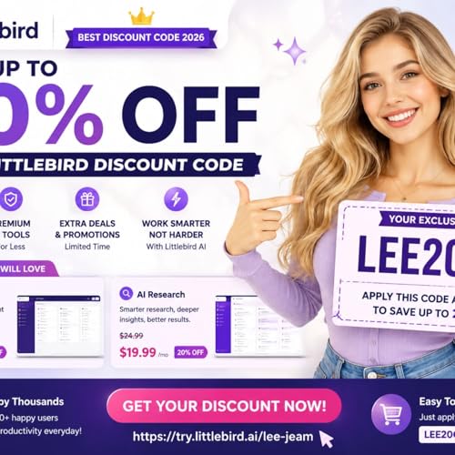 Littlebird discount code:LEE20OFF - Save Upto 20% Off cover art